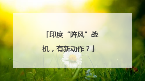 印度“阵风”战机，有新动作？